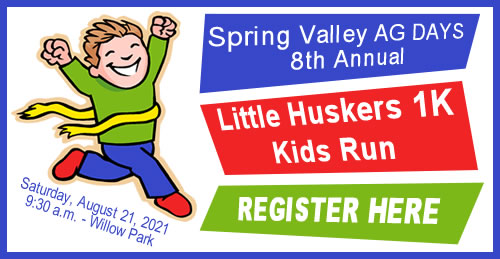 Spring Valley Ag Days LIttle Huskers 1k Sign Up