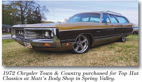 Top Hat Classics dealership now open at Matt’s Body Shop